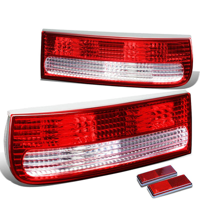 D-Motoring - Tail lights - Red Clear Lens - Plug-n-Play - Pair - 90-96 Nissan 300zx - 1