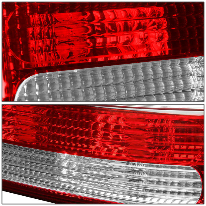 D-Motoring - Tail lights - Red Clear Lens - Plug-n-Play - Pair - 90-96 Nissan 300zx - 2