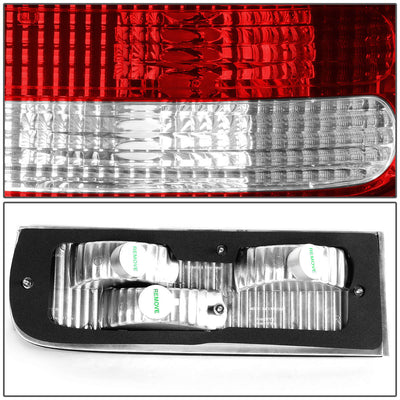 D-Motoring - Tail lights - Red Clear Lens - Plug-n-Play - Pair - 90-96 Nissan 300zx - 3