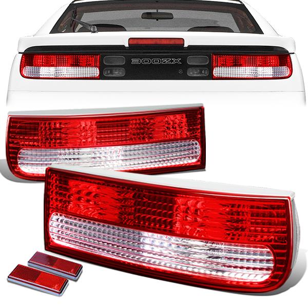 Brake Tail Light (Clear) <br>90-96 Nissan 300ZX