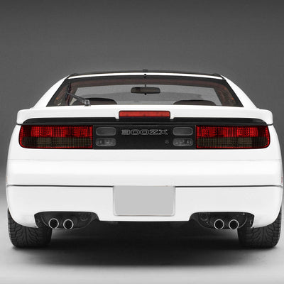D-Motoring - Tail lights - Red Smoked Lens - Plug-n-Play - Pair - 90-96 Nissan 300zx - 5