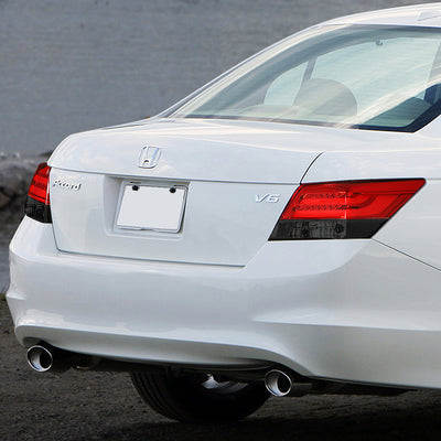 D-Motoring - Tail Lights - 3D LED Bar - Smoked Lens - Plug-n-Play - Pair - 08-12 Honda Accord 4-Dr Sedan - 7