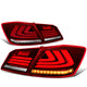 D-Motoring - Tail Lights - LED Turn Signal+3D Bar - Red Lens - Plug-n-Play - Pair - 13-15 Honda Accord 4-Dr Sedan - 1