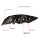 D-Motoring - Tail Lights - LED Turn Signal+3D Bar - Red Lens - Plug-n-Play - Pair - 13-15 Honda Accord 4-Dr Sedan - 6