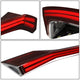 D-Motoring - Tail lights - 3D LED Bar - Red - Plug-n-play - 16-18 Honda Civic 4-Dr Sedan - 4