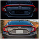 D-Motoring - 16-18 Honda Civic 4-Dr Sedan Tail Lights - Dual 3D LED Bar - Smoked Clear Lens - Plug-n-play - 7