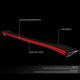 D-Motoring - 16-18 Honda Civic 4-Dr Sedan Tail Lights - Dual 3D LED Bar - Smoked Clear Lens - Plug-n-play - 2