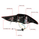 D-Motoring - Tail Lights - 3D LED Bar - Red Lens - Plug-n-Play - Pair - 11-13 Hyundai Elantra Sedan - 6