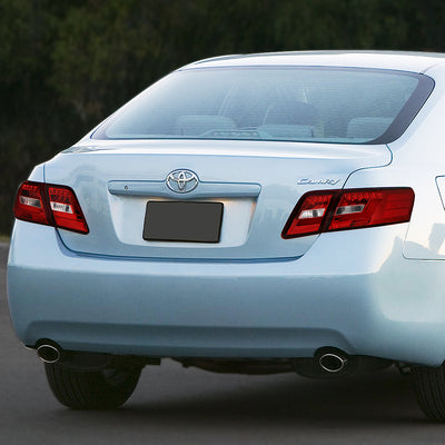 D-Motoring - Tail Lights - 3D LED Bar - Red Lens - Plug-n-Play - Pair - 10-11 Toyota Camry - 7
