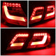 D-Motoring - Tail Lights - 3D LED Bar - Red Lens - Plug-n-Play - Pair - 10-11 Toyota Camry - 3