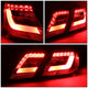 D-Motoring - Tail Lights - 3D LED Bar - Red Lens - Plug-n-Play - Pair - 10-11 Toyota Camry - 3