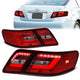 LED Bar Brake Tail Lights (Red,Clear) <br>10-11 Toyota Camry