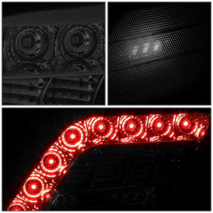 D-Motoring - Tail Lights - 3D LED Bar - Smoked Lens - Plug-n-Play - Pair - 10-11 Toyota Camry - 4