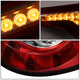 D-Motoring - 13-18 Scion Fr-S Toyota 86 Tail Lights - Sequential LED Turn Signal - Red Lens - Plug-n-play - Pair - 3