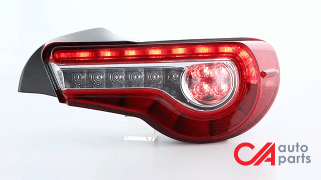 LED Sequential Turn Signal Tail Lights (Red) <br>13-16 Subaru BRZ 13-19 Scion FR-S Toyota 86