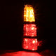 D-Motoring - 03-09 Lexus GX470 Tail Lights - Red Lens - Amber Conner - Plug-n-play - Pair - 3