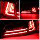 D-Motoring - 06-13 Lexus IS250 IS350 Sedan Tail Lights - Full LED 3D Strip/Brake/Reverse - Red / Clear Lens - Plug-n-play - Pair - 3