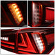 D-Motoring - 06-13 Lexus IS250 IS350 Sedan Tail Lights - Full LED 3D Strip/Brake/Reverse - Red / Clear Lens - Plug-n-play - Pair - 4