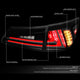 D-Motoring - 06-13 Lexus IS250 IS350 Sedan Tail Lights - Full LED 3D Strip/Brake/Reverse - Smoked Lens - Plug-n-play - Pair - 2