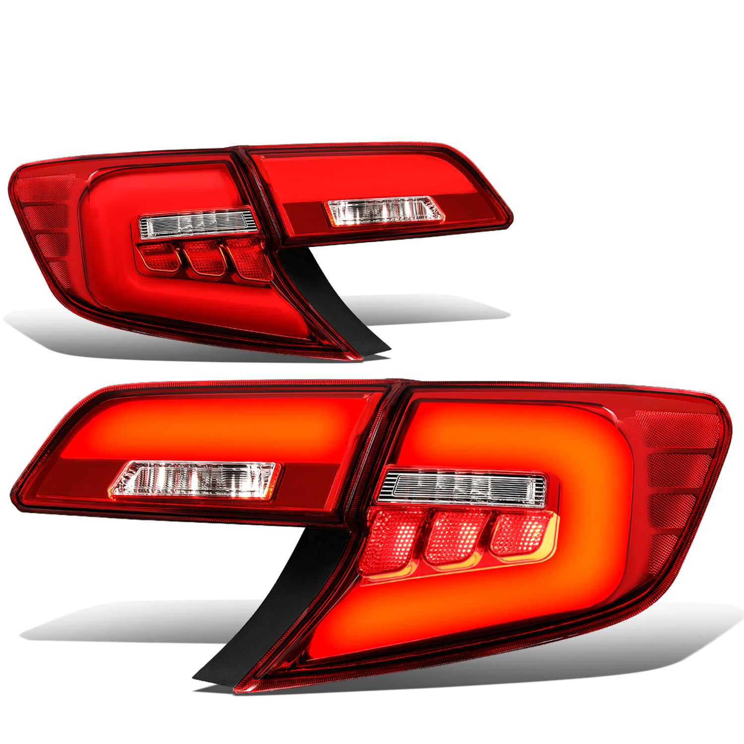 LED Bar Brake Tail Lights (Red) <br>12-14 Toyota Camry