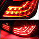 D-Motoring - Tail lights - 3D LED - Red Housing - Clear Lens - Plug-n-Play - Pair - BMW 528i & XDrive / 530i / 535i & XDrive / 550i & XDrive / M5 - 3