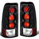 D-Motoring - Tail lights - Black Housing - Plug-n-Play - Pair - Chevy Silverado 1500(HD) / 2500(HD) / 3500(HD) / Sierra 1500(HD) / 2500(HD) - 1