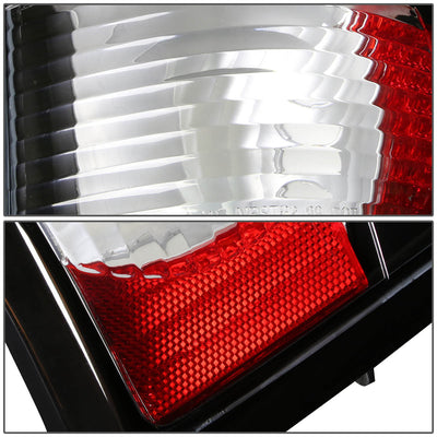 D-Motoring - Tail lights - Black Housing - Plug-n-Play - Pair - Chevy Silverado 1500(HD) / 2500(HD) / 3500(HD) / Sierra 1500(HD) / 2500(HD) - 3