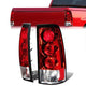 Altezza Style Brake Tail Lights (Red)<br>99-03 C/K 1500 2500 3500 Suburban