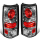 D-Motoring - Tail lights - Chrome Housing - Plug-n-Play - Pair - Chevy S-10(Blazer) / GMC S-15(Jimmy) / GMC Sonoma - 1