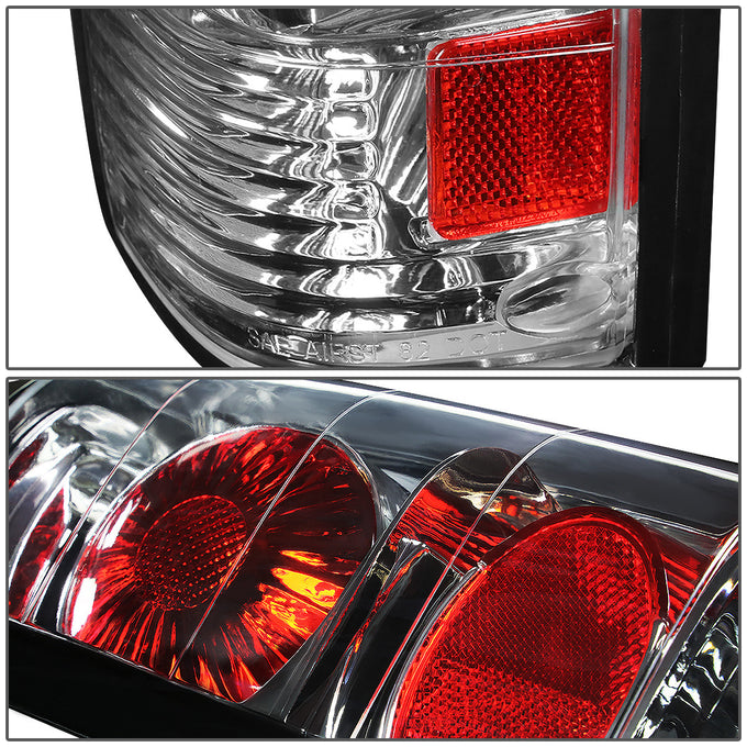 D-Motoring - Tail lights - Chrome Housing - Plug-n-Play - Pair - Chevy S-10(Blazer) / GMC S-15(Jimmy) / GMC Sonoma - 3