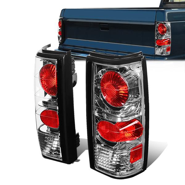 Altezza Style Brake Tail Lights (Chrome)<br>82-94 S10, Blazer, Jimmy, S15 Jimmy