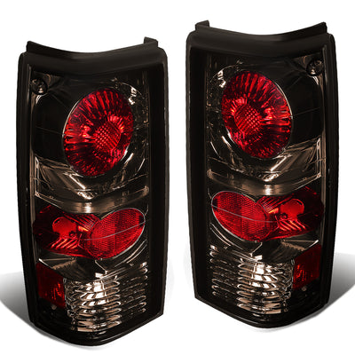 D-Motoring - Tail lights - Smoked Lens - Plug-n-Play - Pair - Chevy S-10(Blazer) / GMC S-15(Jimmy) / GMC Sonoma - 1