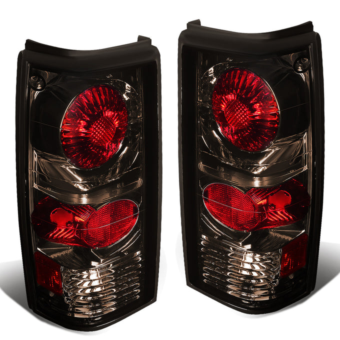 D-Motoring - Tail lights - Smoked Lens - Plug-n-Play - Pair - Chevy S-10(Blazer) / GMC S-15(Jimmy) / GMC Sonoma - 1