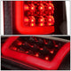 D-Motoring - Tail lights - 3D LED C-Bar - Black Housing - Smoked Lens - Plug-n-Play - Pair - Cadillac Escalade / C(K)1500 / C(K)2500 / C(K)3500 / Suburban / Tahoe - 3