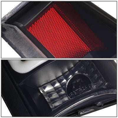 D-Motoring - Tail lights - 3D LED C-Bar - Black Housing - Smoked Lens - Plug-n-Play - Pair - Cadillac Escalade / C(K)1500 / C(K)2500 / C(K)3500 / Suburban / Tahoe - 4