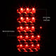 D-Motoring - Tail lights - LED - Black Housing - Clear Lens - Plug-n-Play - Pair - Cadillac Escalade / C(K)1500 / C(K)2500 / C(K)3500 / Suburban / Tahoe - 2