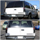 D-Motoring - Tail lights - LED - Black Housing - Clear Lens - Plug-n-Play - Pair - Cadillac Escalade / C(K)1500 / C(K)2500 / C(K)3500 / Suburban / Tahoe - 5