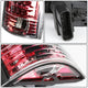 D-Motoring - Tail lights - LED - Red Housing - Clear Lens - Plug-n-Play - Pair - Cadillac Escalade / C(K)1500 / C(K)2500 / C(K)3500 / Suburban / Tahoe - 4