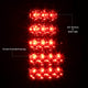 D-Motoring - Tail lights - LED - Chrome Housing - Smoked Lens - Plug-n-Play - Pair - Cadillac Escalade / C(K)1500 / C(K)2500 / C(K)3500 / Suburban / Tahoe - 2