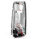 D-Motoring - Tail lights - 3D LED Red Bar - Chrome Housing - Clear Lens - Plug-n-Play - Pair - Cadillac Escalade / C(K)1500 / C(K)2500 / C(K)3500 / Suburban / Tahoe - 4