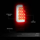 D-Motoring - Tail lights - 3D LED C-Bar - Black Housing - Clear Lens - Plug-n-Play - Pair - Chevy Silverado 1500 / 2500 / 3500 / GMC Sierra 1500 / 2500 / 3500 - 2