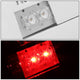 D-Motoring - Tail lights - 3D LED C-Bar - Chrome Housing - Clear Lens - Plug-n-Play - Pair - Chevy Silverado 1500 / 2500 / 3500 / GMC Sierra 1500 / 2500 / 3500 - 5