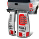 3D LED C-Bar Tail Lights(Chrome)<br>03-07 Silverado Sierra 1500 2500 3500 HD