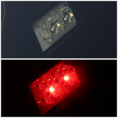 D-Motoring - Tail lights - 3D LED Red Bar - Black Housing - Smoked Lens - Plug-n-Play - Pair - Chevy Silverado 1500 / 2500 / 3500 / GMC Sierra 1500 / 2500 / 3500 - 4