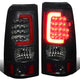 D-Motoring - Tail lights - 3D LED Red Bar - Chrome Housing - Smoked Lens - Plug-n-Play - Pair - Chevy Silverado 1500 / 2500 / 3500 / GMC Sierra 1500 / 2500 / 3500 - 1
