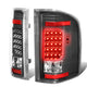D-Motoring - Tail lights - LED - Black Housing - Clear lens - Plug-n-Play - Pair - Chevy Silverado 1500 / 2500 HD / 3500 HD / GMC Sierra 1500 / 2500 HD / 3500 HD - 1