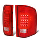 D-Motoring - Tail lights - LED - Red Lens - Plug-n-Play - Pair - Chevy Silverado 1500 / 2500 HD / 3500 HD / GMC Sierra 1500 / 2500 HD / 3500 HD - 1