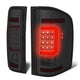 D-Motoring - Tail lights - Red C-Shape 3D LED - Smoked Lens - Plug-n-Play - Pair - Chevy Silverado 1500 / 2500 HD / 3500 HD / GMC Sierra 1500 / 2500 HD / 3500 HD - 1