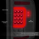 D-Motoring - Tail lights - Red C-Shape 3D LED - Smoked Lens - Plug-n-Play - Pair - Chevy Silverado 1500 / 2500 HD / 3500 HD / GMC Sierra 1500 / 2500 HD / 3500 HD - 2
