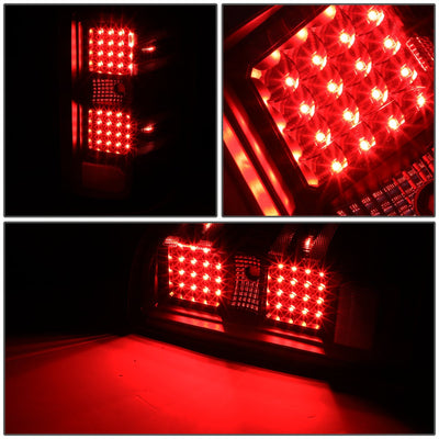 D-Motoring - 14-17 Chevy Silverado/GMC Sierra  Tail Lights - Rear LED - Black Housing - Smoked Lens - Plug-n-play - Pair - 3